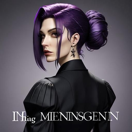 Mirella D'Angelo as Lawyer with Purple Hair