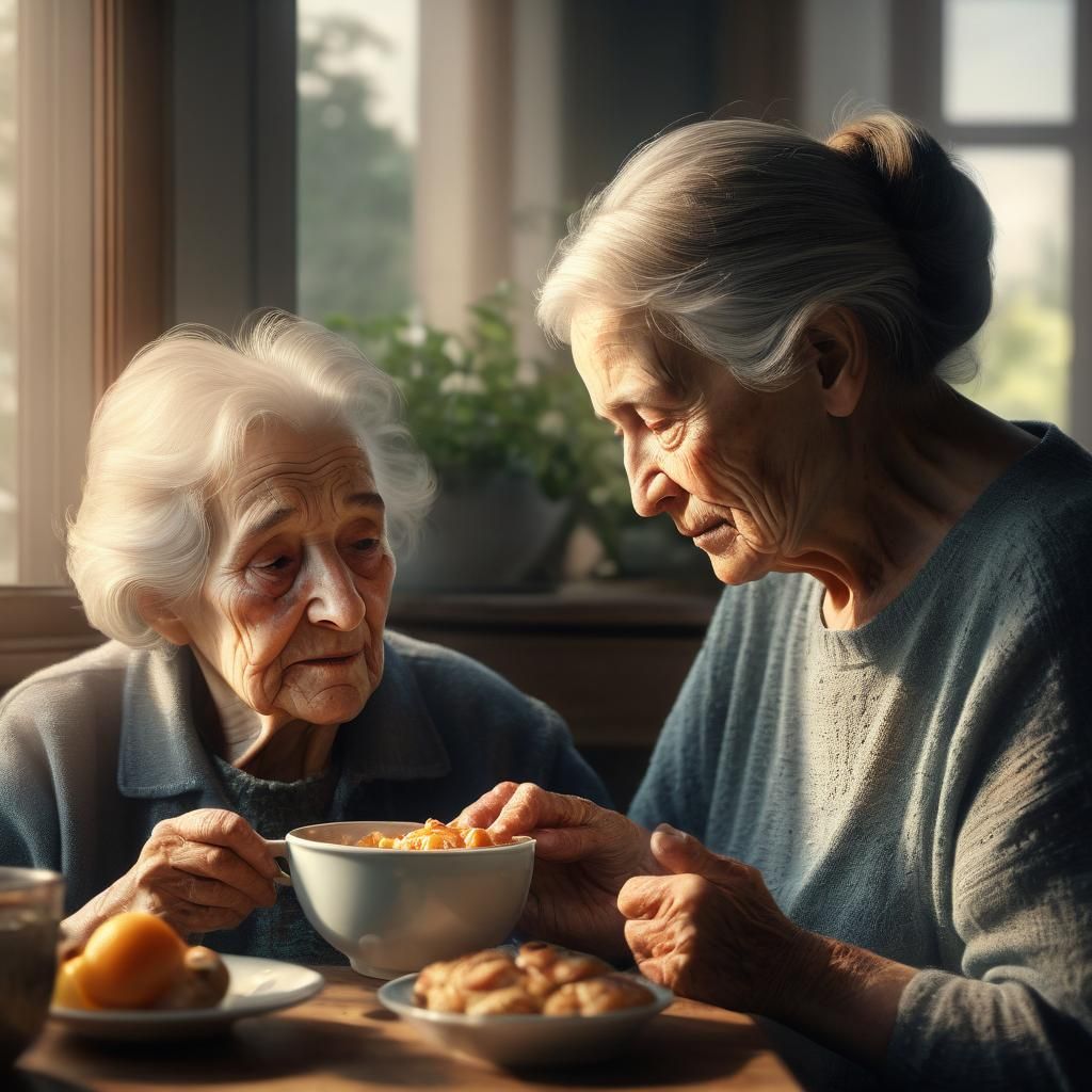 A Heartfelt Moment of Love and Care