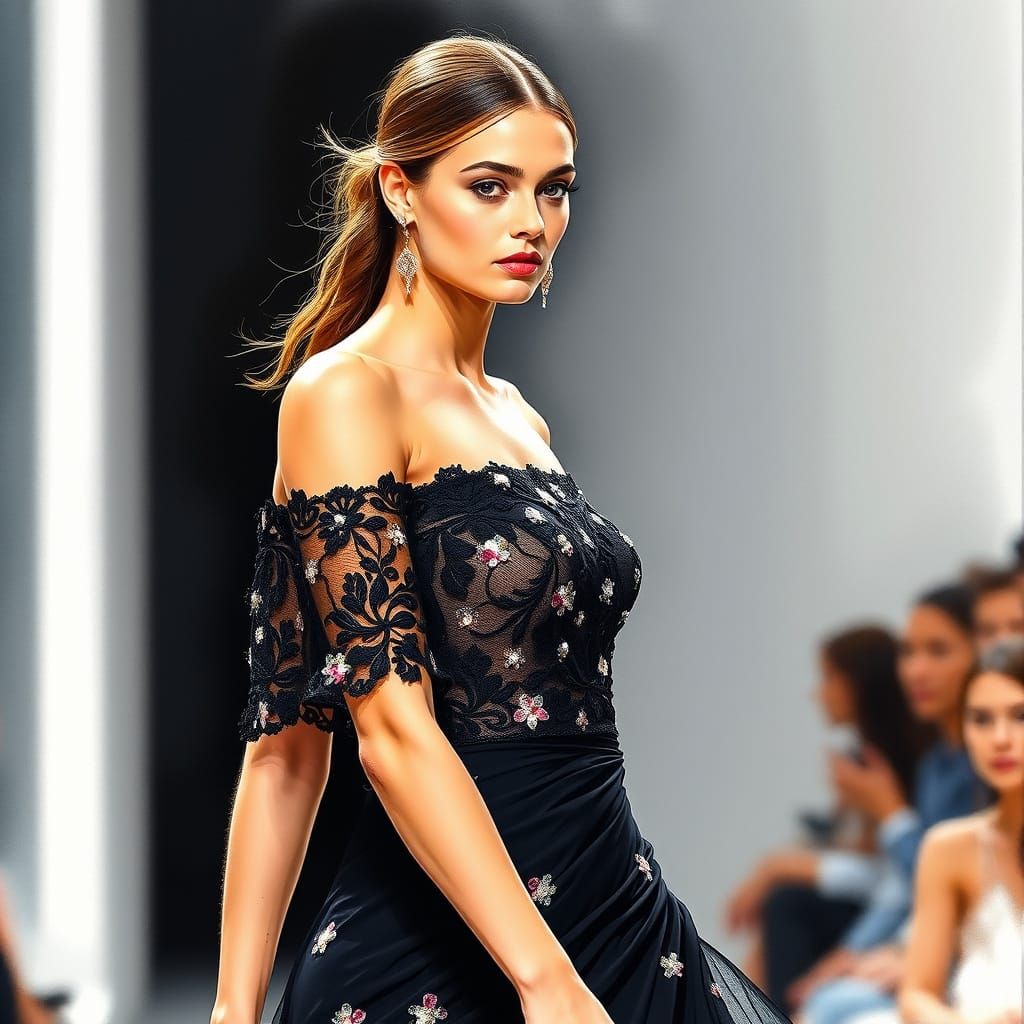 The Model Who Wouldn’t Behave - Arm Blooper