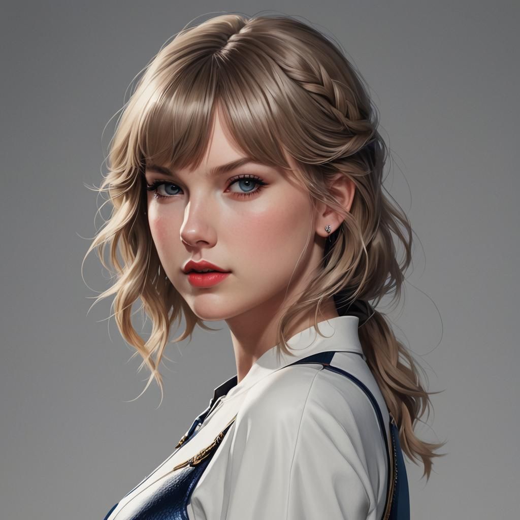 Anime Style 3D Portrait