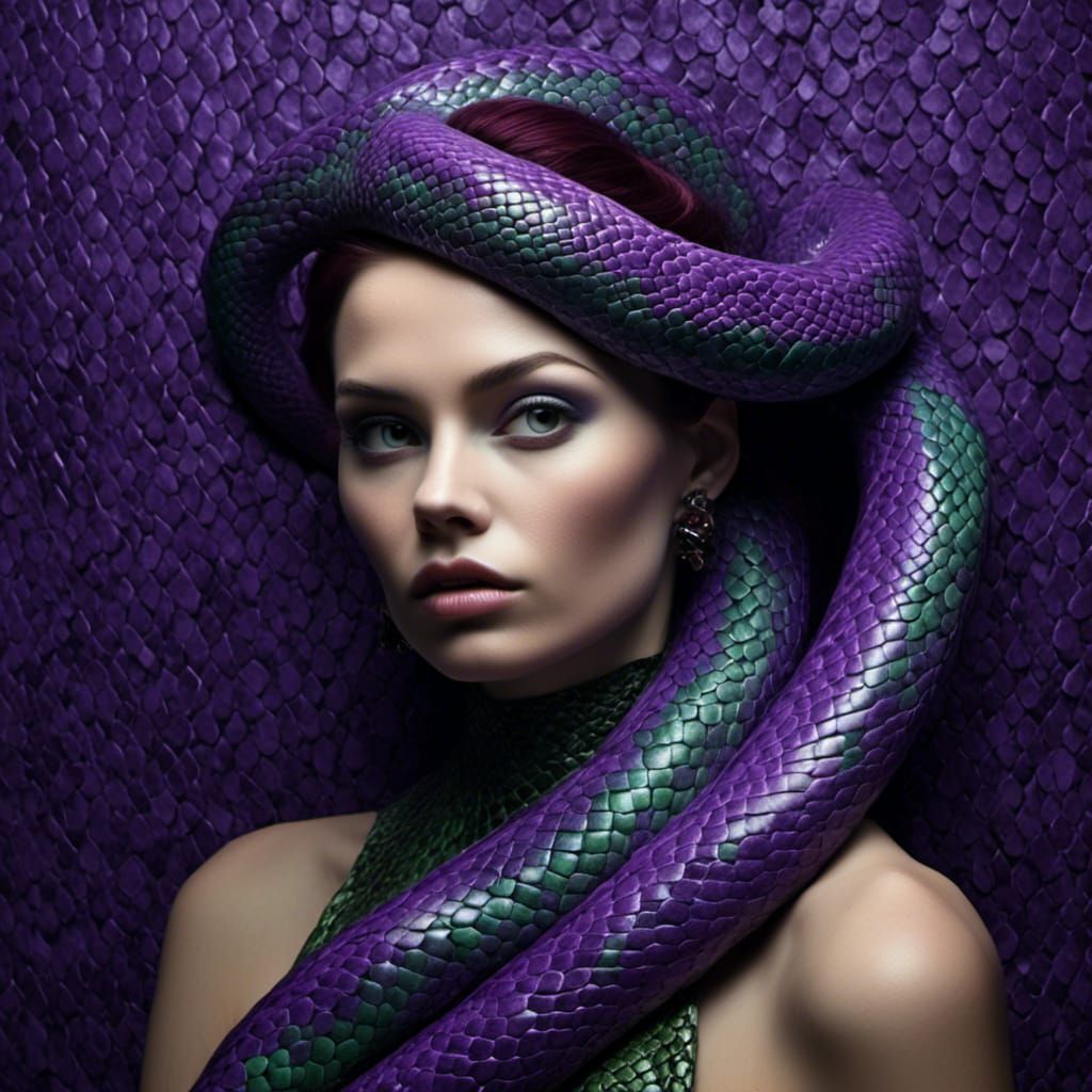 Snake woman