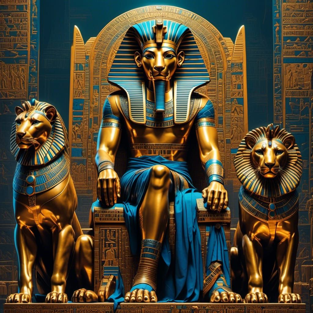 <lora:Egyptian Synth:1.0> A 8K, high-resolution, extremely p...