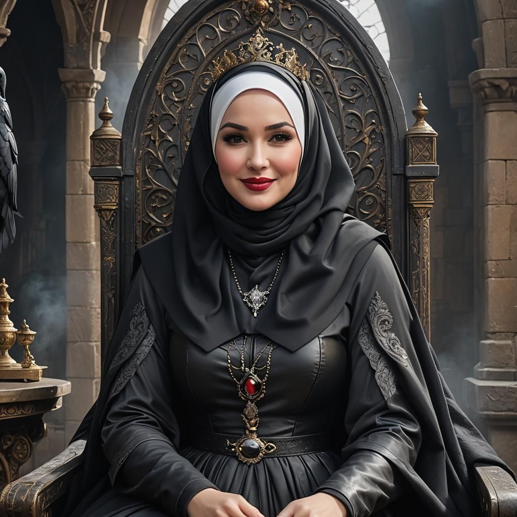 Disney's Snow White as Villainous Queen in Hijab