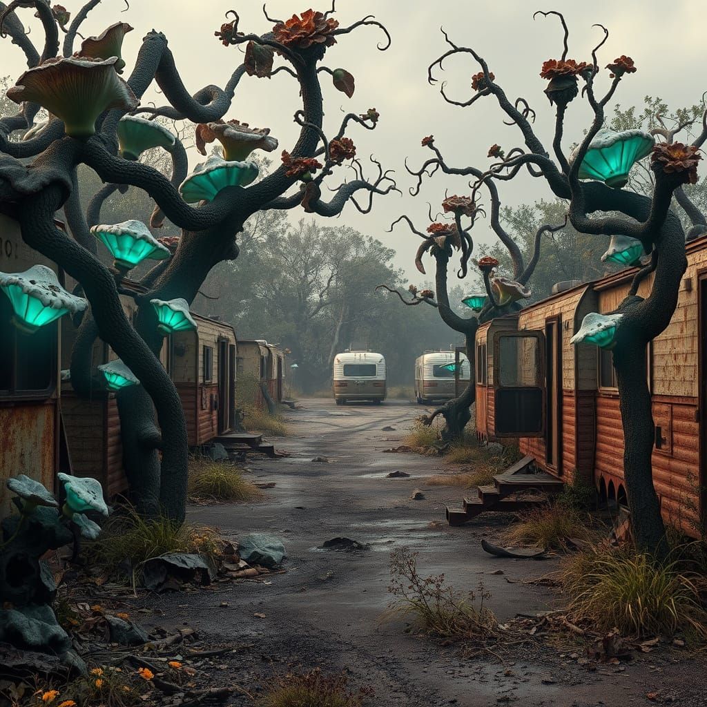 Dystopian Paradise Amidst a Zombie Apocalypse