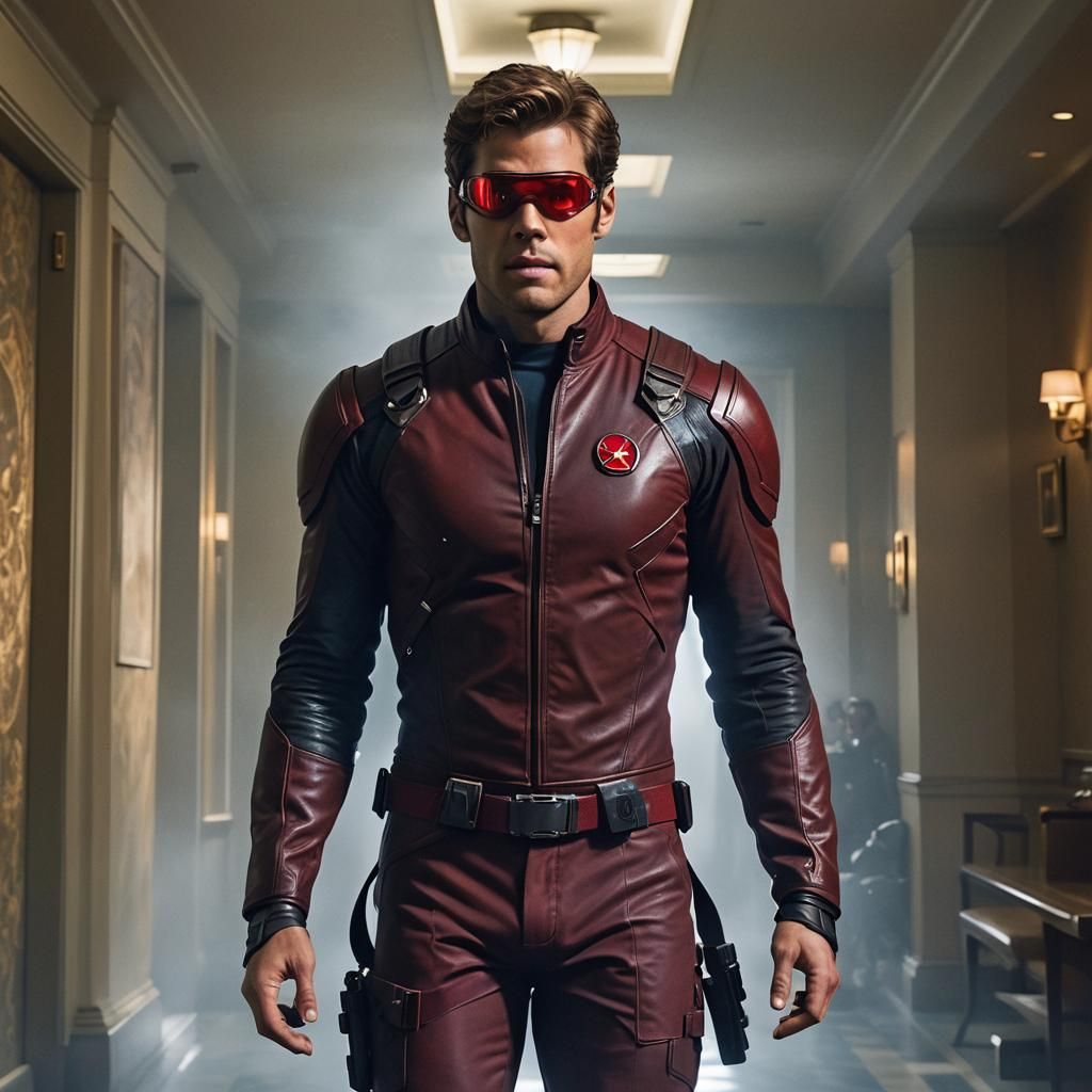 Cyclops in Kubrick-esque Suspense, Ethereal X-Men Film