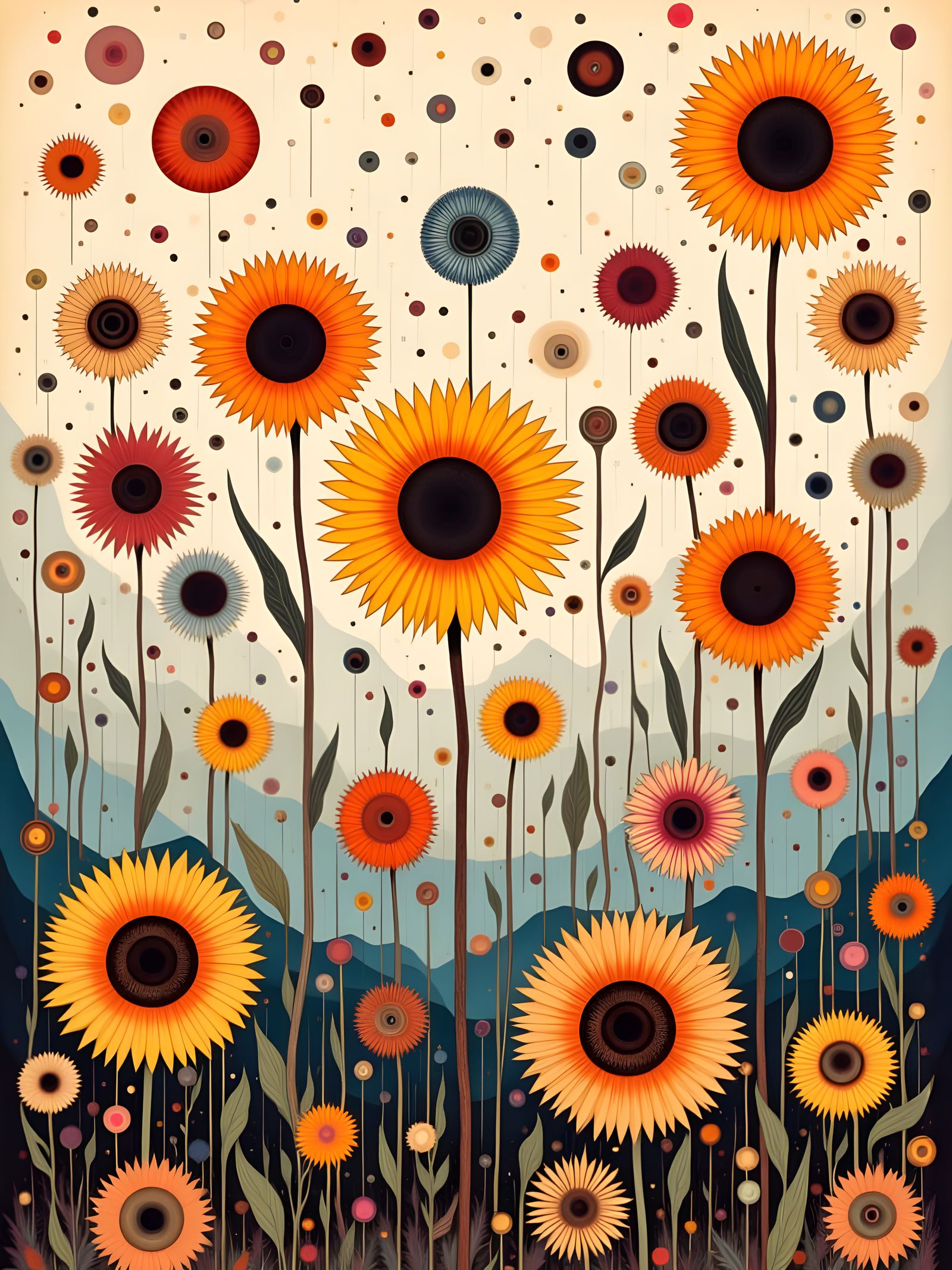 Field of Sunflowers