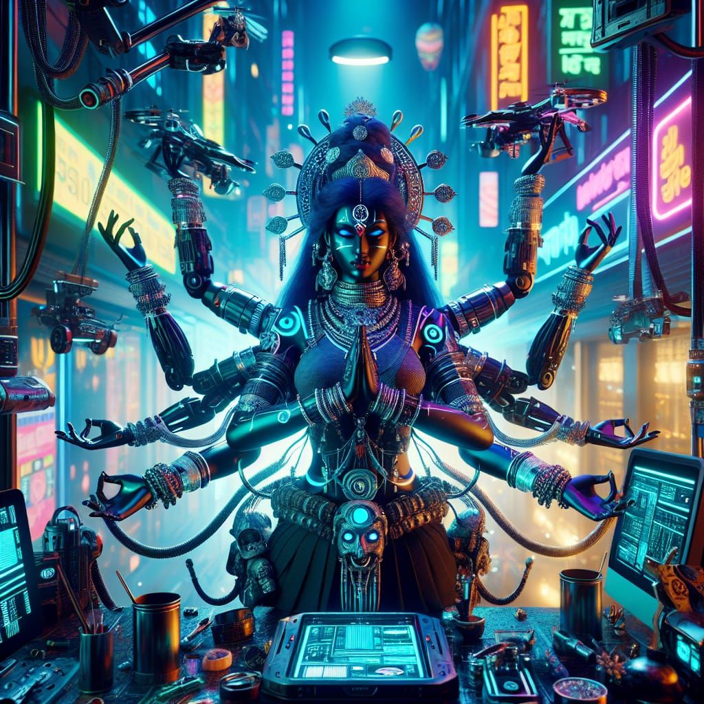Cyberpunk Kali