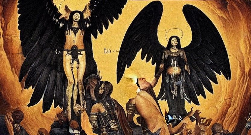 Ascension of a Dark Angel of Death