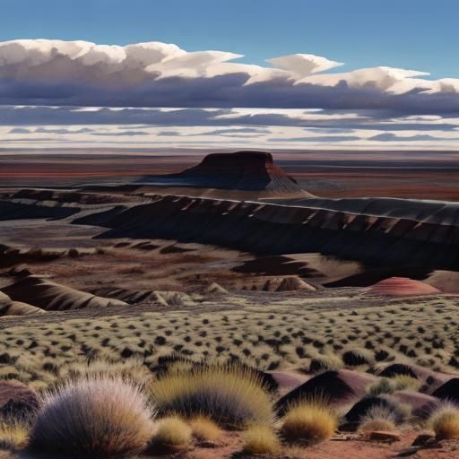 Petrified Forest Landscape