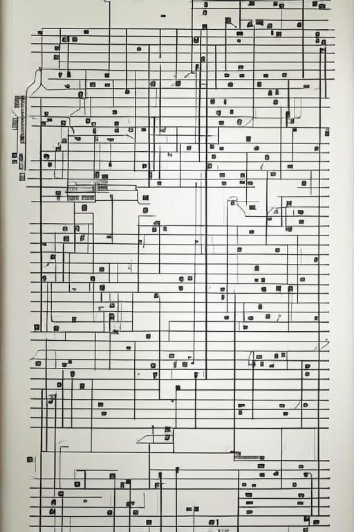 Complex Graphic Score with Dance and Music Elements