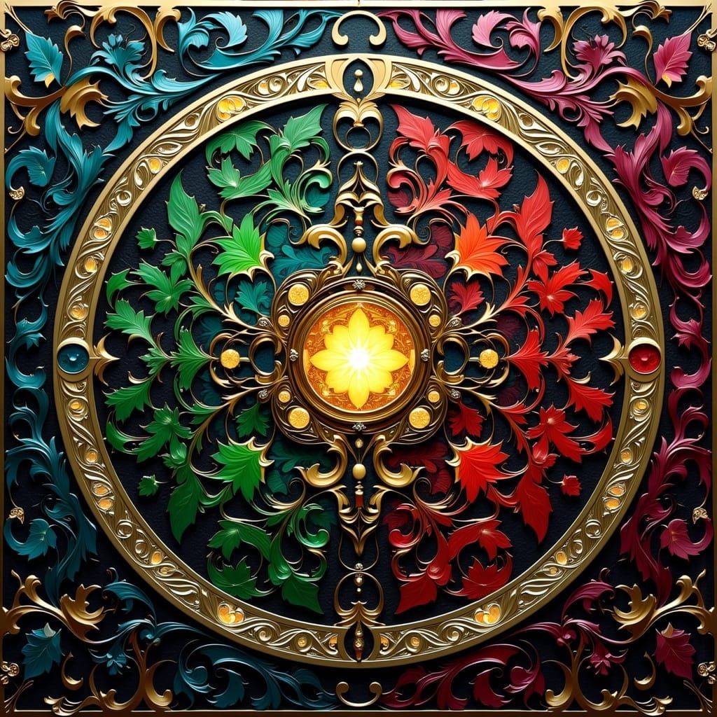 Steampunk Vaudou Masterpiece in Vibrant Colors