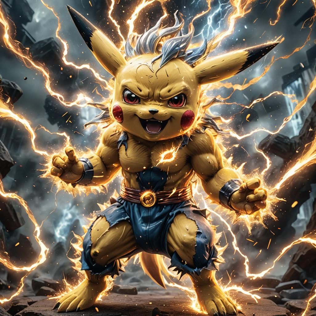 Pikachu Saiyan Ultra Instinct form - yor fool this is not ev...