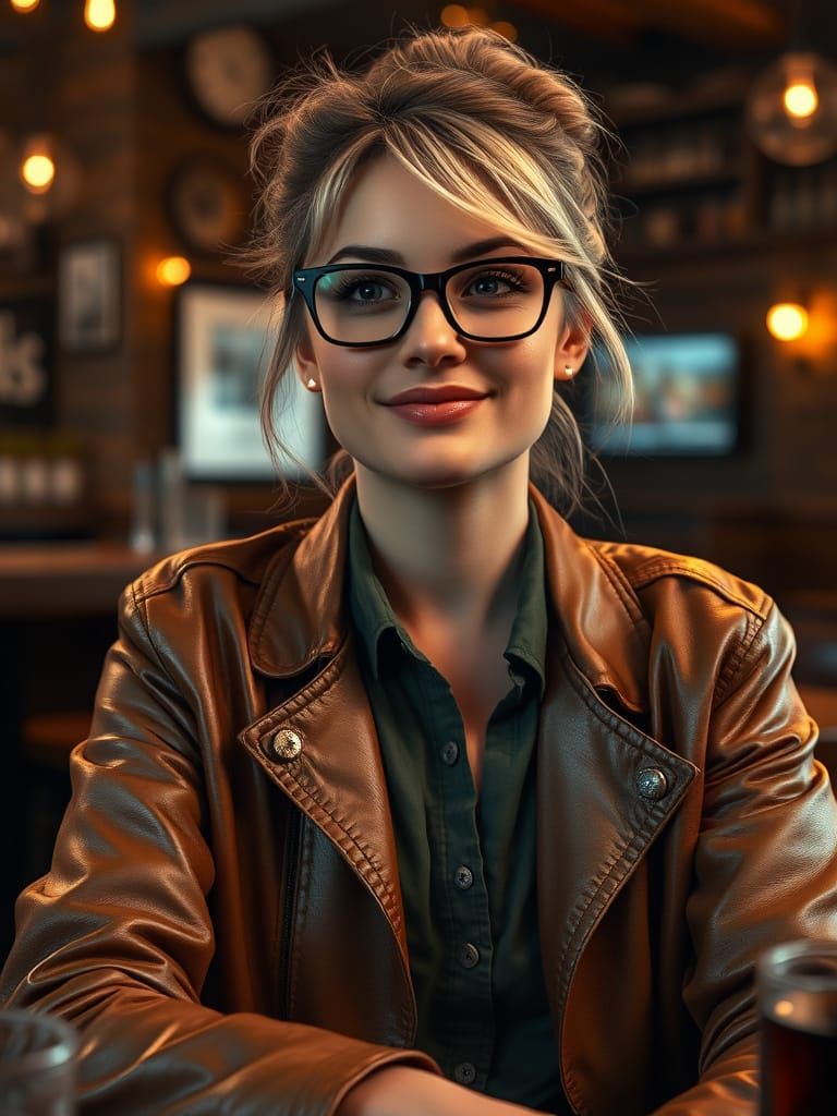 Effortless Elegance at a Rustic Bar