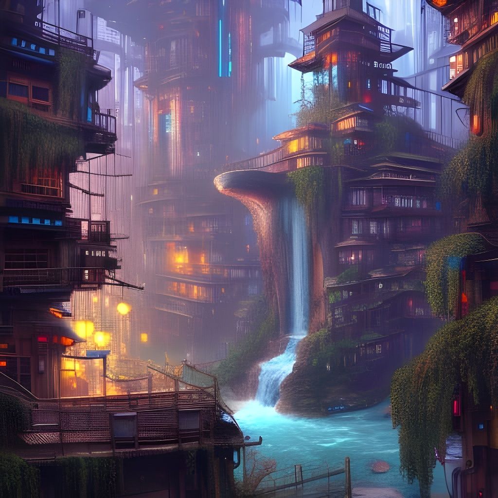 “Cyberpunk City”