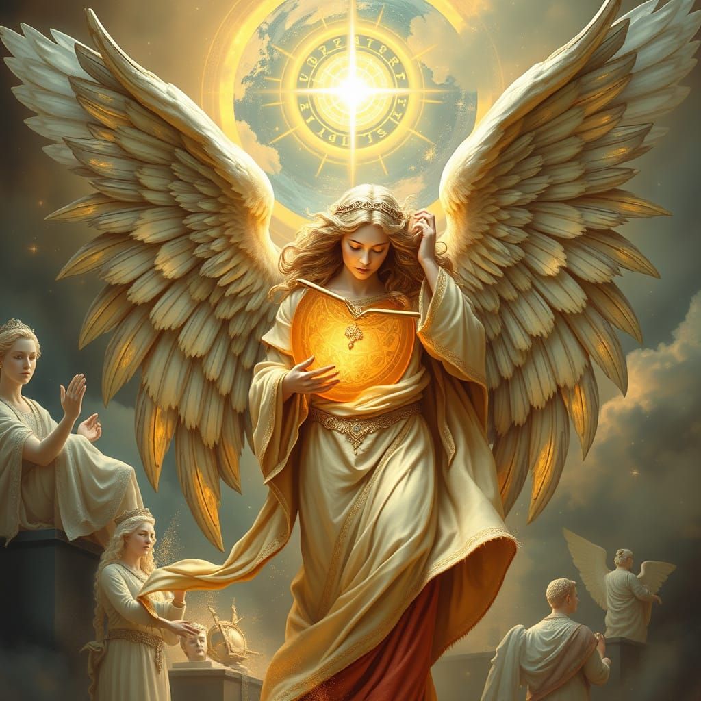 Ethereal Angel Created by Universal Creator 888