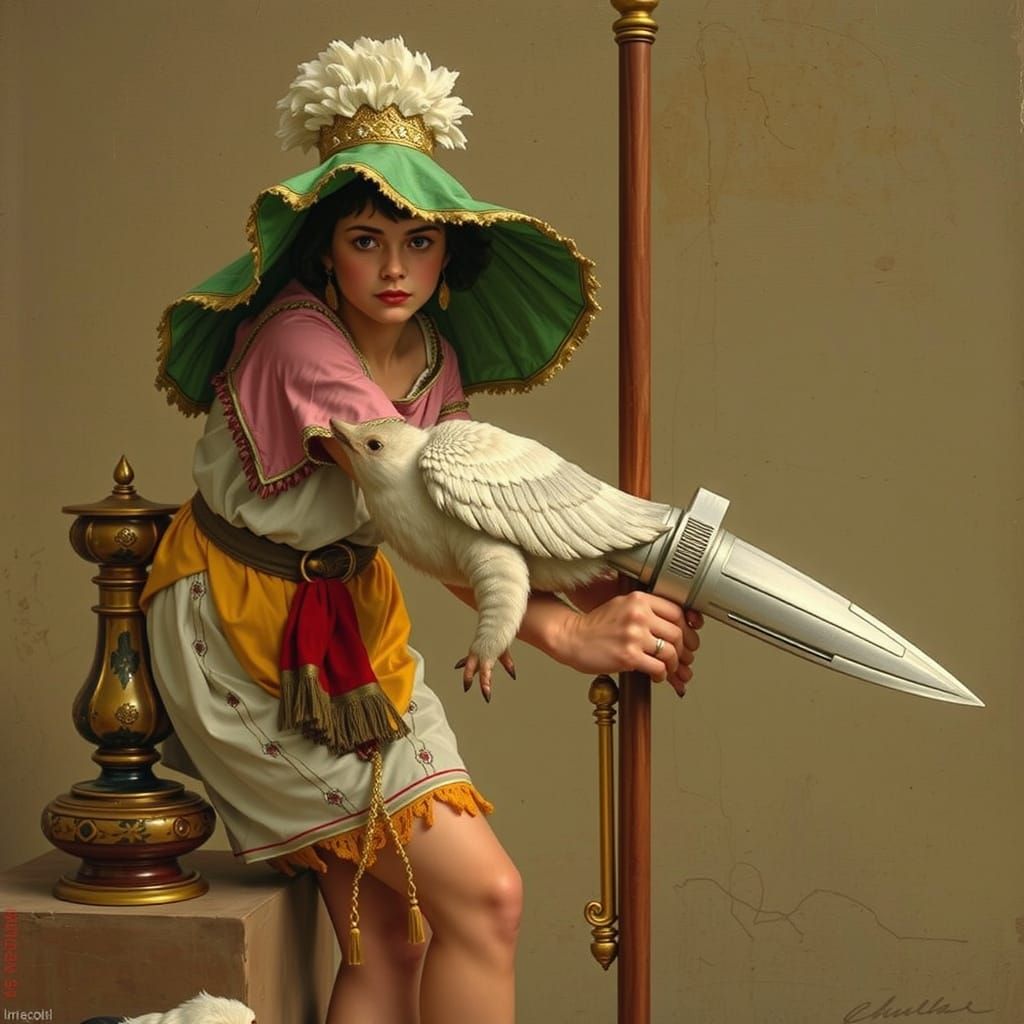 Surreal Alphabet World in a Unique Artistic Style