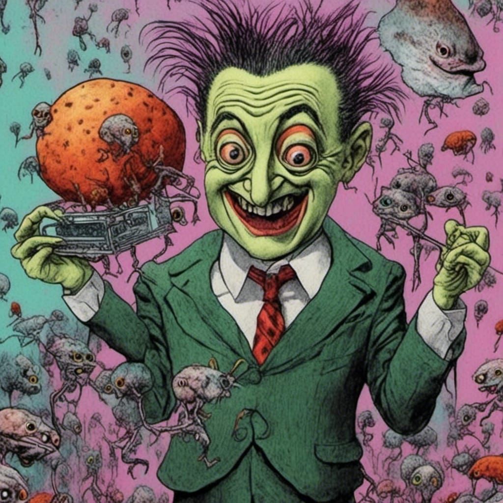 <lora:Cerberus2-Blend:1.0> The hacked brain