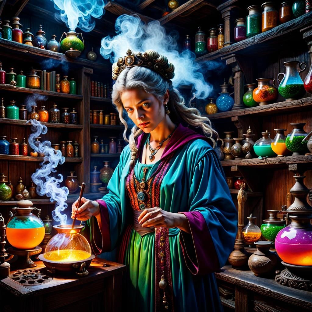 Enchanting Alchemy: The Magical World of Roanisha the Mediev...