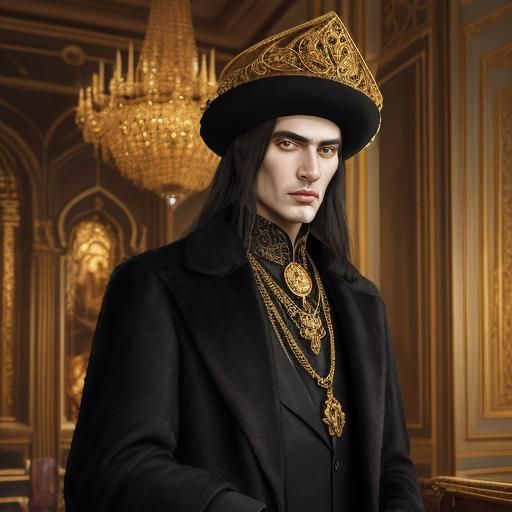Vampire in Luxury Hat: Russian Avant-Garde Portrait