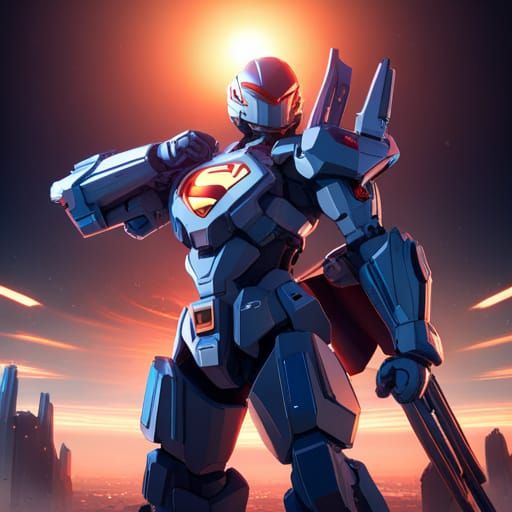 Superman Mecha suite