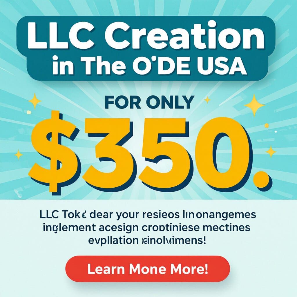 Form Your LLC in the USA for $350
