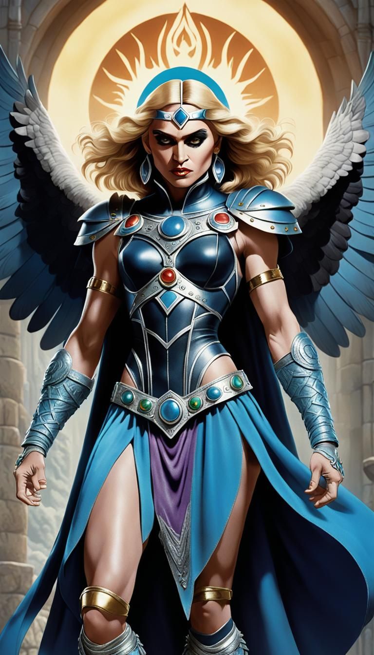 Madonna as the Sorceress of Grayskull