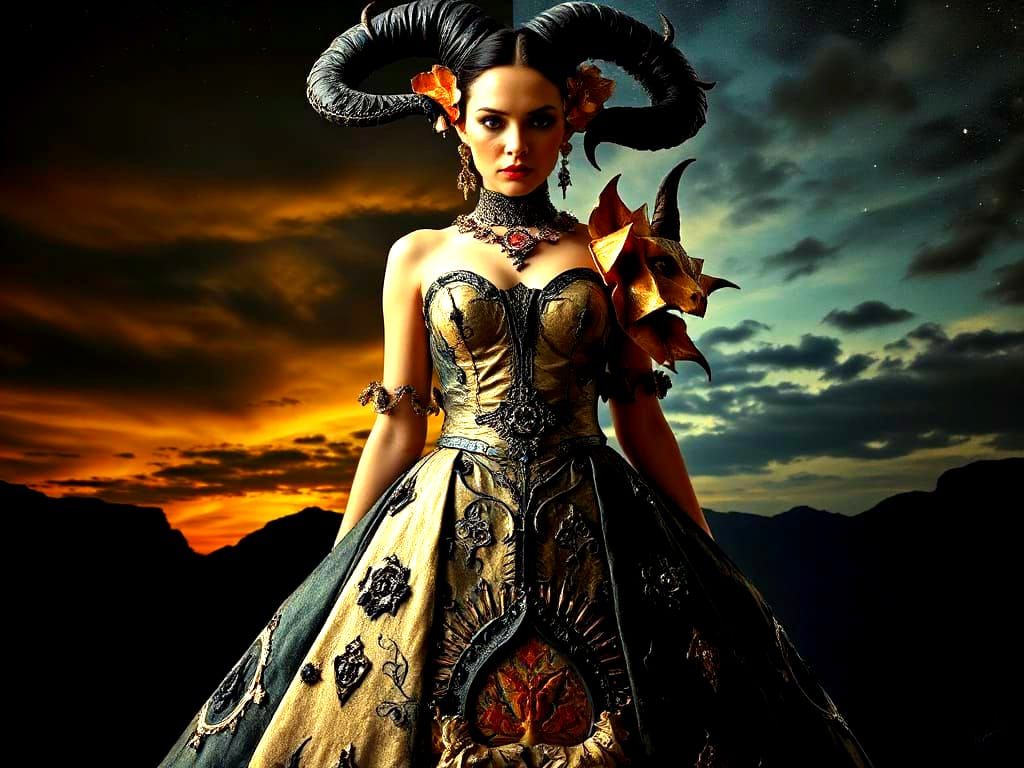 Duality of Good and Evil: Avant-Garde Concept Art