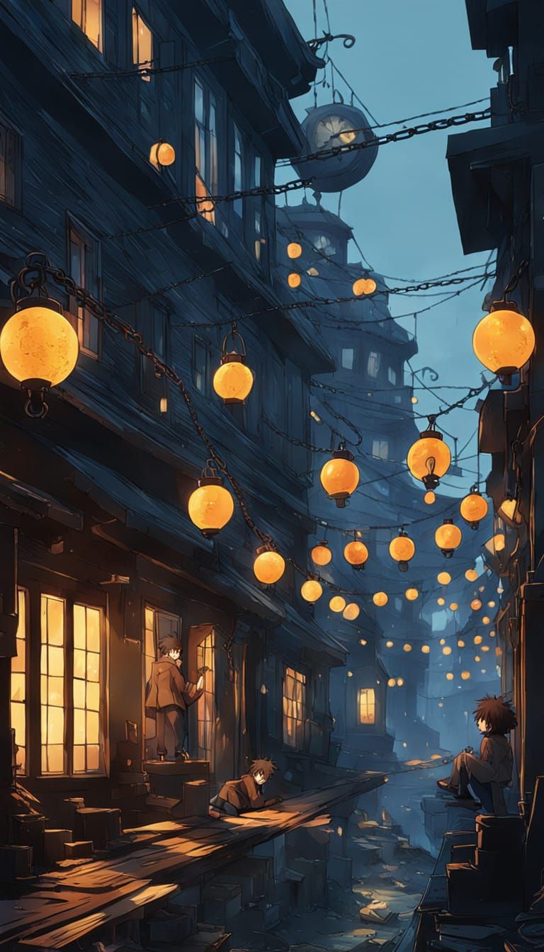 Anime Boy Uncovers Hidden Treasure with Exhilaration