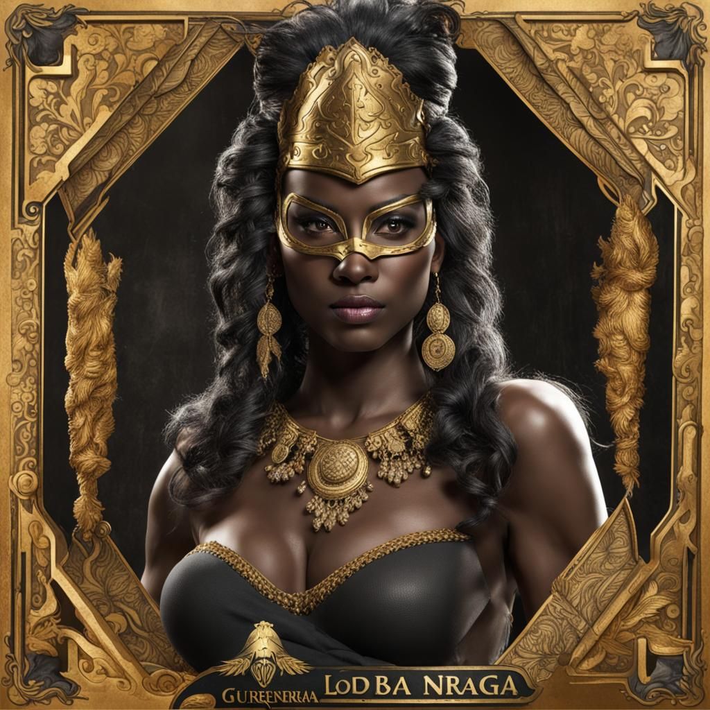 Black Wolf Warrior of the Past in 8k