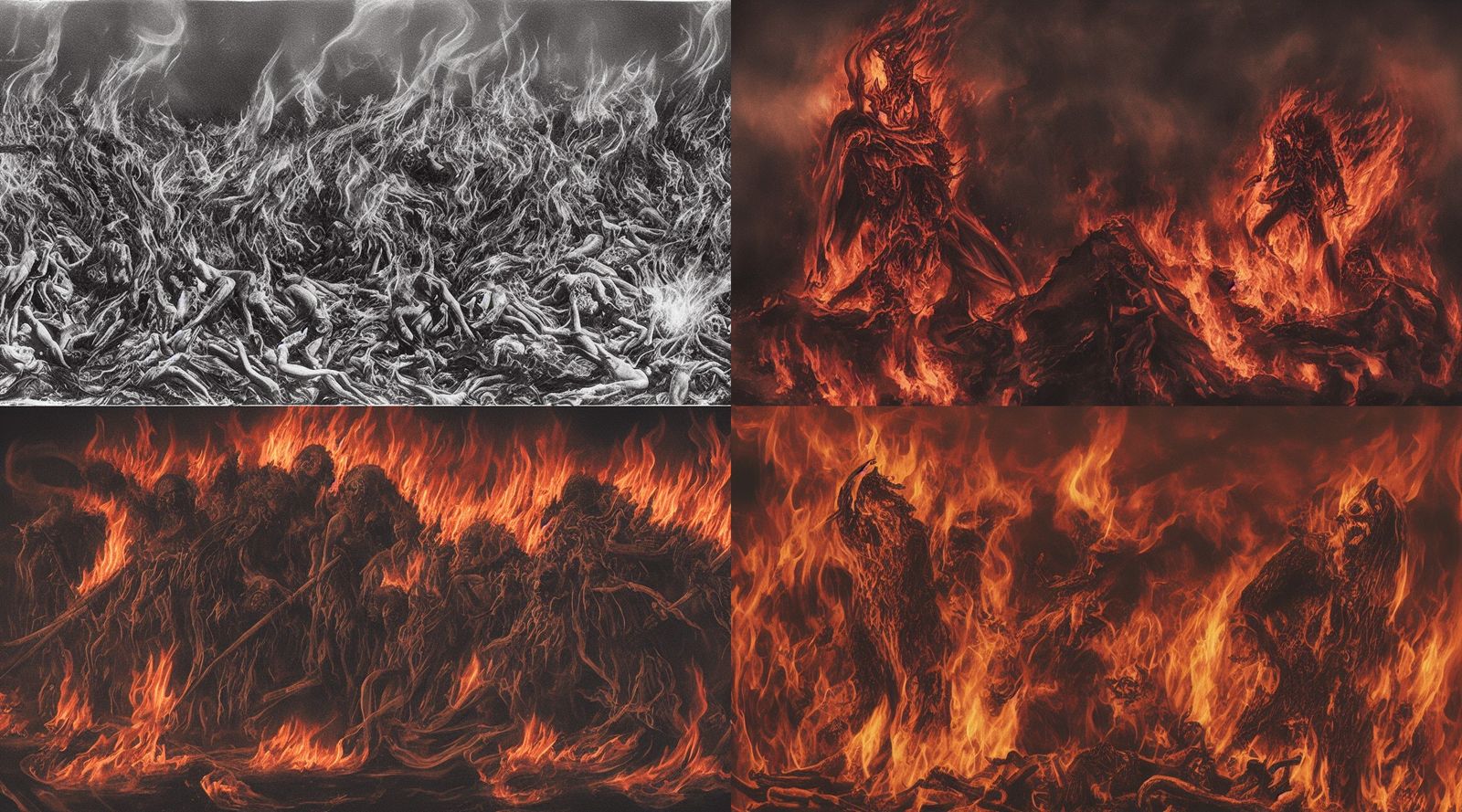 Infernal Visions: A Harrowing Depiction of Hell