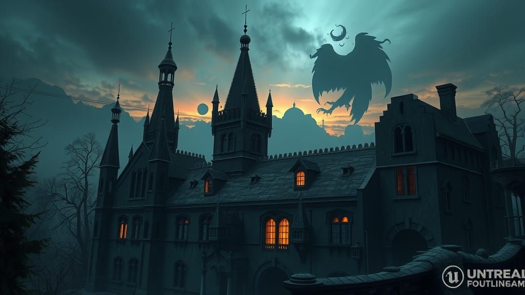 Surreal Haunted Location Reveals Ghostly Secrets in Dark Fan...