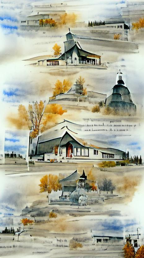 Raymond Buddhist Church Alberta, Canada.