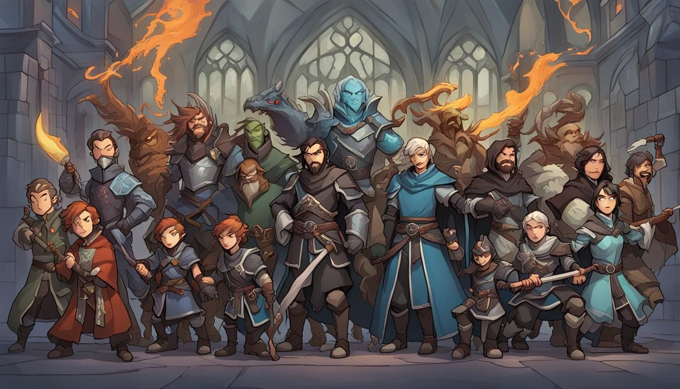 Vox Machina: Sinister Cult Scene in Ultra HDQ