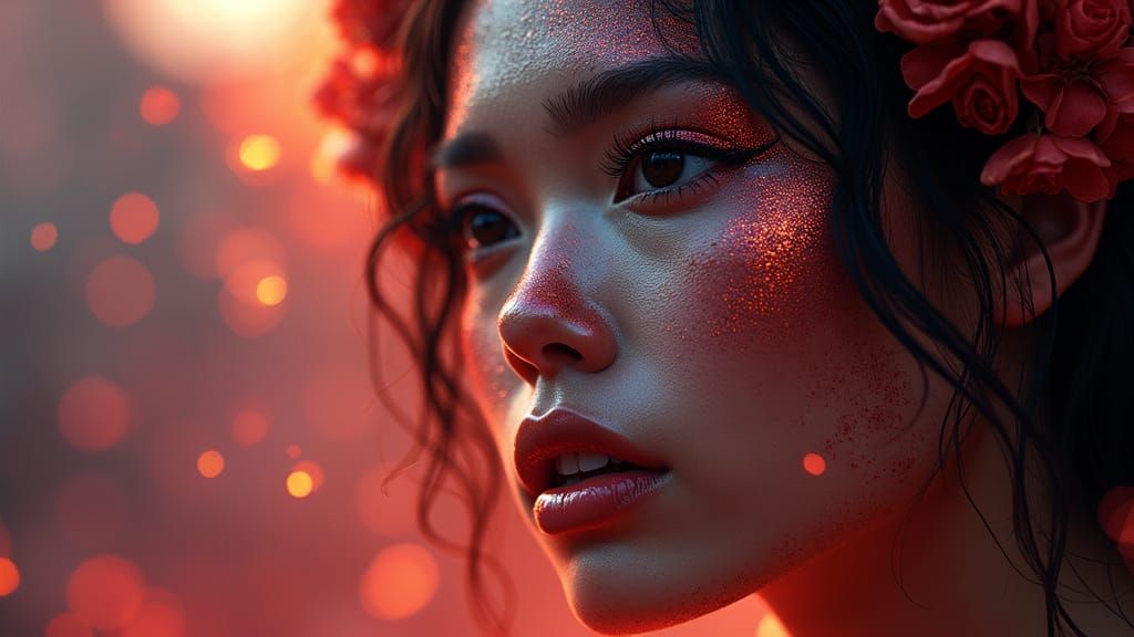 Visually Arresting 3D Scene Designed for Virality