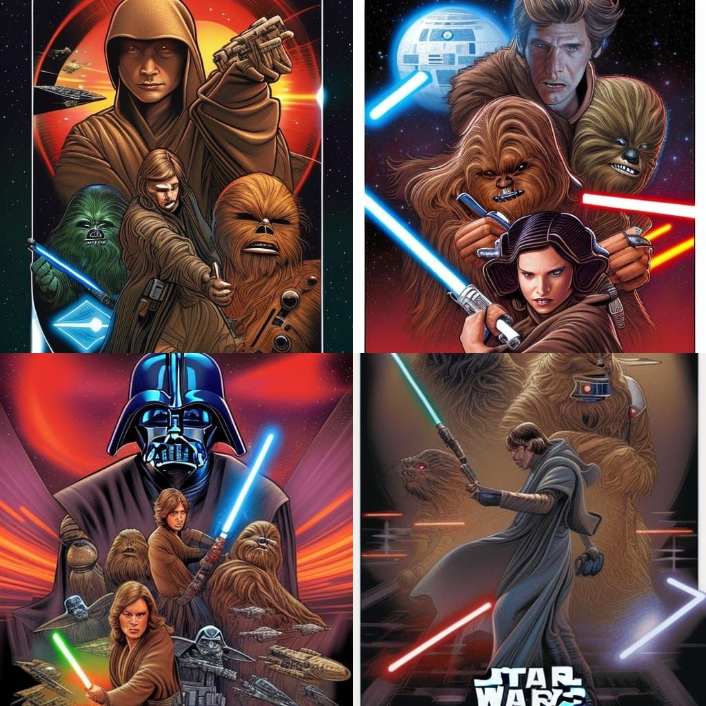 Star Wars Comic Book Art by Mark Brooks & Dan Mumford