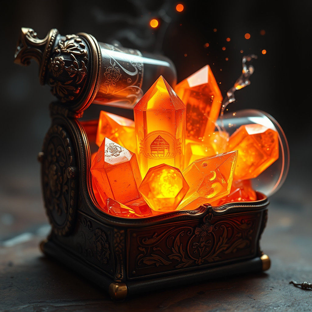 Fire Crystals Unleashing Creative Energy