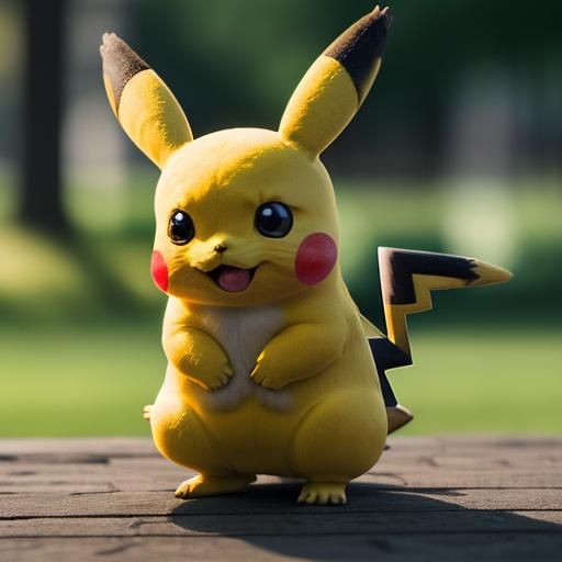 Pikachu Becomes Feral