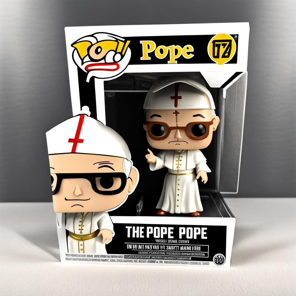 Pope Funko Pop Figure in Box