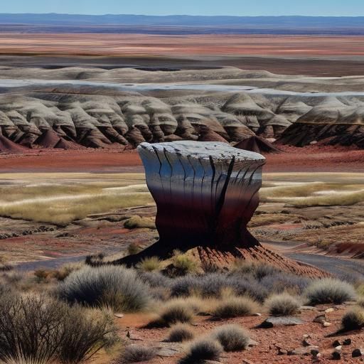 Petrified Forest Landscape