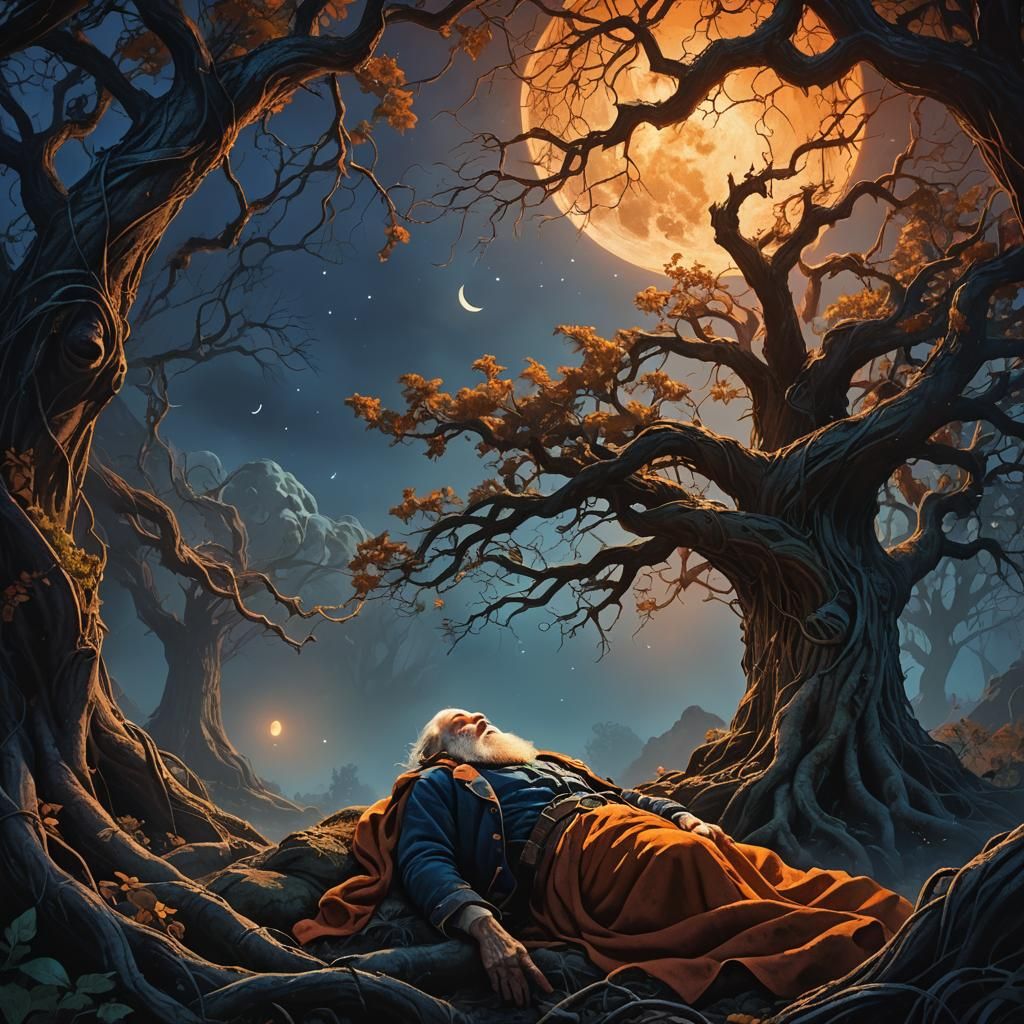 Rip Van Winkle's Dream: Cinematic Concept Art