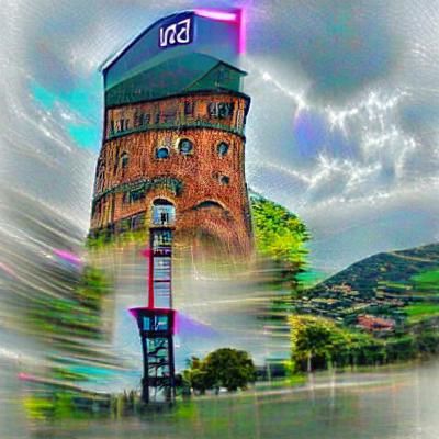 BDSM Eiffel Tower Digital Art