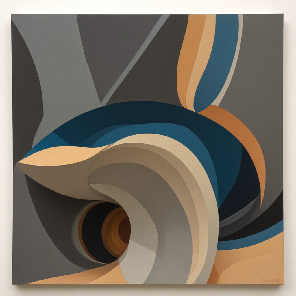 Surreal Architectural Vortex in Soft Light