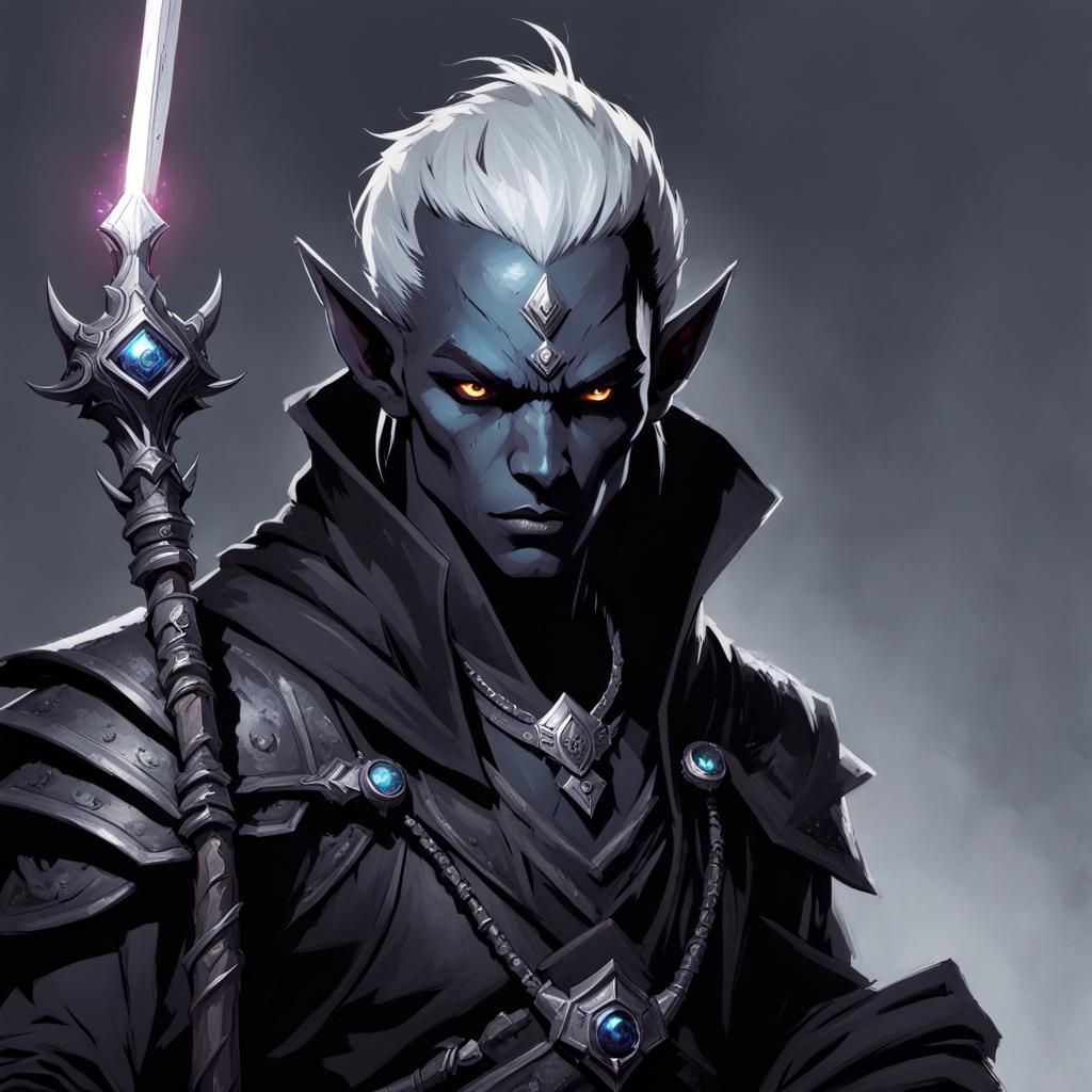 Drow Warlock