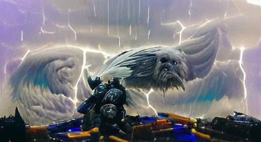AI Generated Stormfather Image