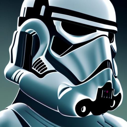 Star Wars Pop Art Screen Print in Bauhaus Style