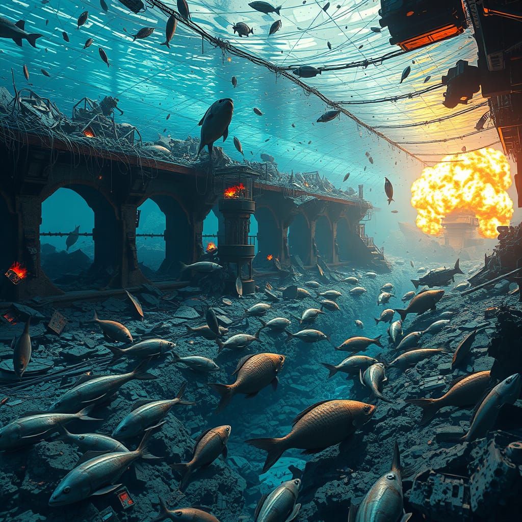 Bleeding Aquarium in Cyberpunk Warzone
