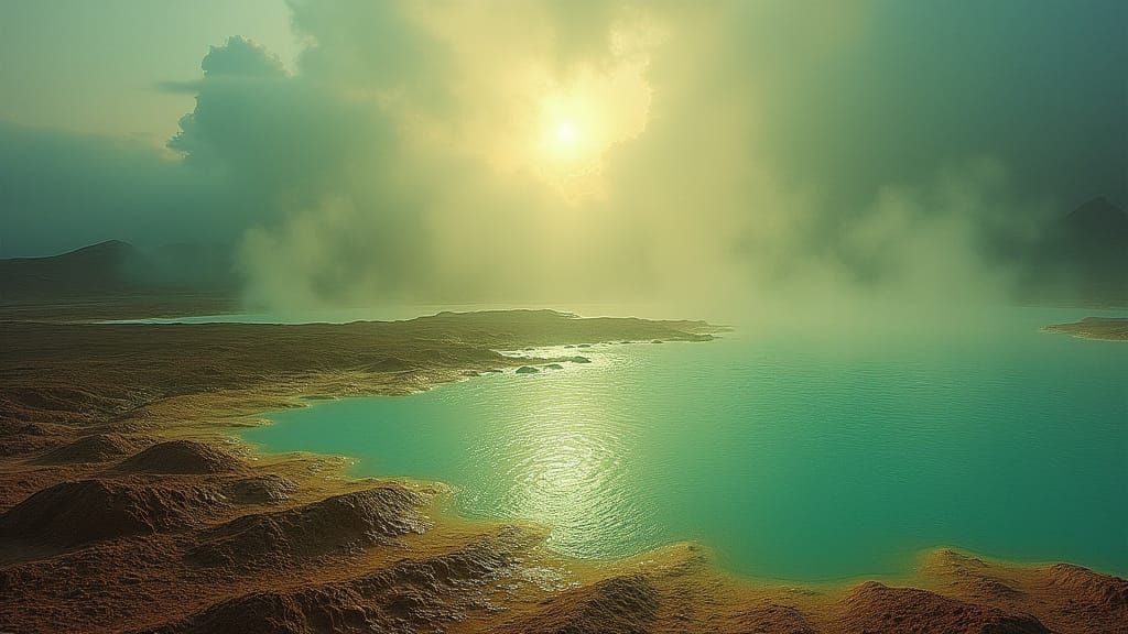 Ethereal Geothermal Landscapes of Dallol