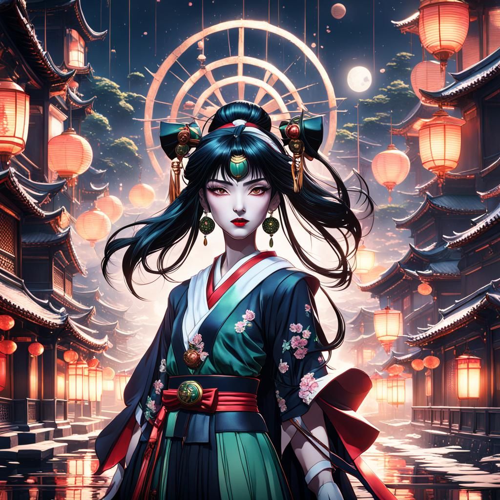 Geisha Sailor Pluto