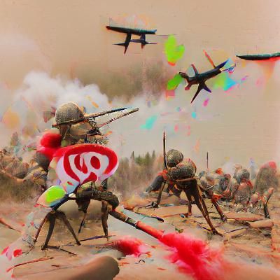 AI Interpretation of the Word War