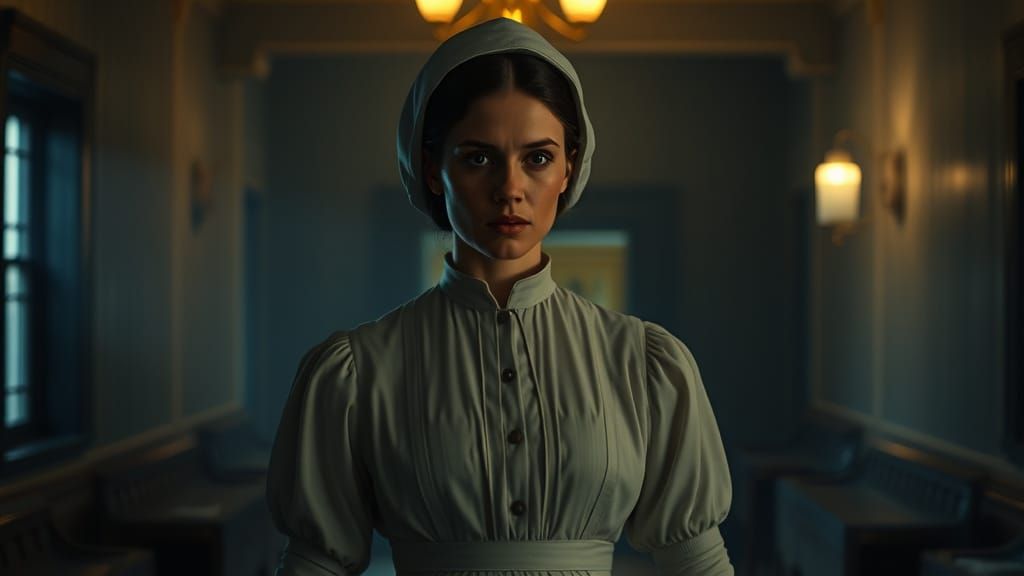 Florence Nightingale in Victorian Era, Cinematic Lighting